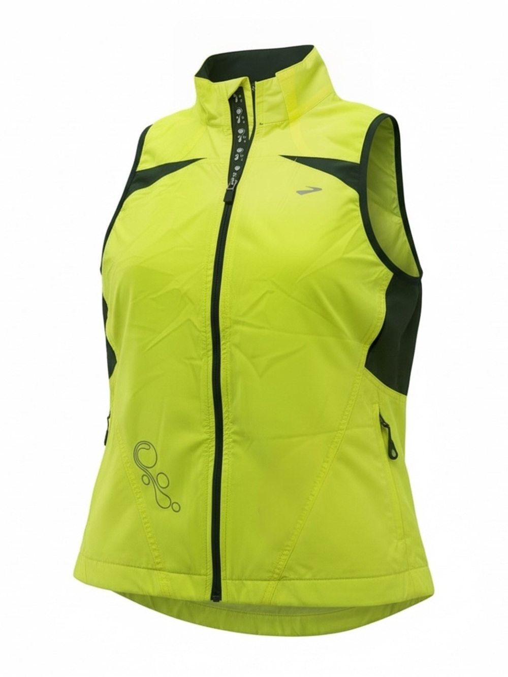 BROOKS Women's High-Visibility Yellow Active Vest